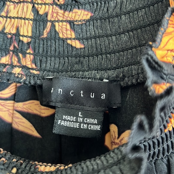 Sanctuary Black and Golden Floral Blouse - Picture 2 of 5